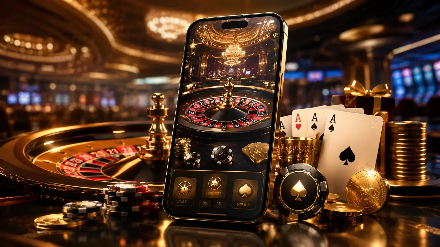 Mobile casino on Android and iOS